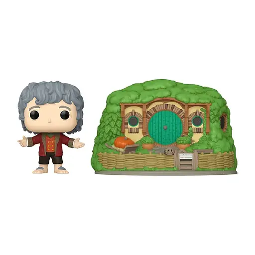 Фігурка Funko Pop Володар кілець Більбо Lord of the Rings Bilbo & Bag End 10 см LOTR B 39 - фото 3