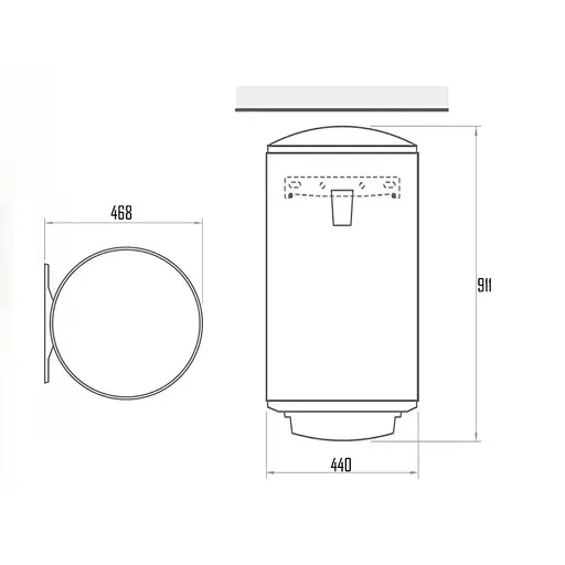 Бойлер TESY DRY 100 V - фото 2