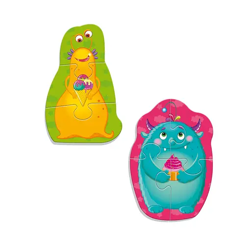 Магнітні бебі пазли Монстрики Vladi toys VT3208-31