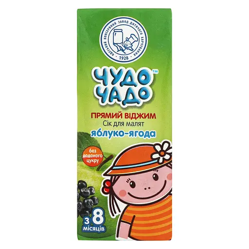 Упаковка сока Чудо-чадо Яблоко-ягода 3.6 л (200 мл x 18 шт.) - фото 2