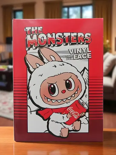 Брелок-сюрприз Labubu 7 см Кока-Кола, різні кольори (LX30-02) - фото 11