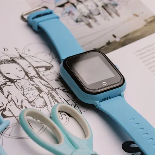 Розумні дитячі смарт годинник-телефон Wonlex KT24 4G камера прослуховування геозона WI-FI GPS SIM Blue (17009) - фото 6