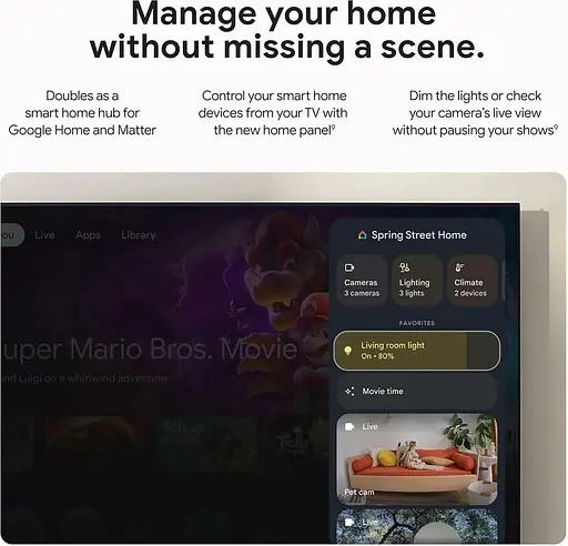 Смарт ТВ Google TV Streamer 4K Porcelain - фото 9