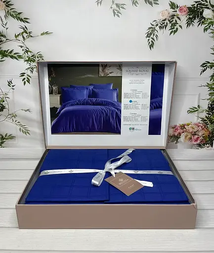 Постільна білизна Belizza Square Royal Жаккард Romeo Home pbe0052155 - фото 1