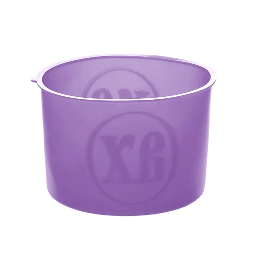 Набор из 3 силиконовых форм для выпекания пасхальной выпечки пасхи и куличей (паски) Ø20/12/15 см, A-plus Сиреневый 84376 - фото 7