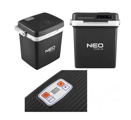 Автомобильный холодильник портативный Neo Tools ECO 12/220V 26 л - фото 3