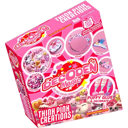 Набор для творчества Decoden Magic Делюкс Think Pink Creations (4863TP)