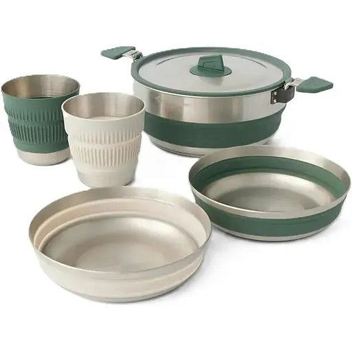 Набор посуды Sea To Summit Detour Stainless Steel One Pot Cook Set w/Sack (1033-STS ACK026031-122111)