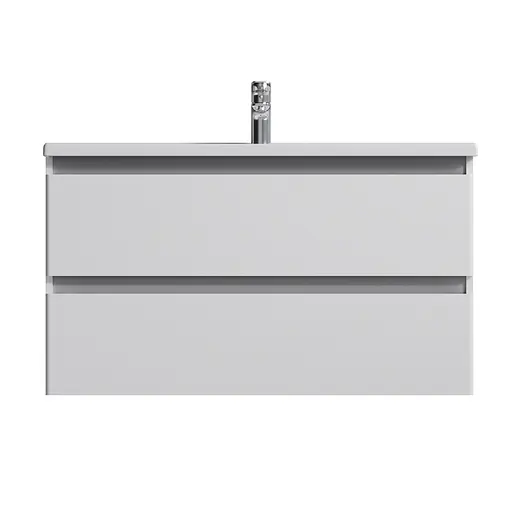 Тумба з умивальником AM.PM X-Joy підвісна 100 см 2 ящики білий M85-FHX1002-WC1002WG38 Білий - фото 8