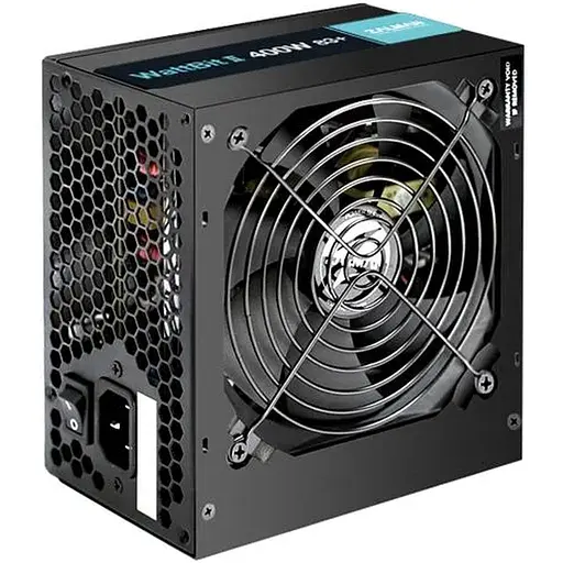 Zalman Блок питания Wattbit II (400W), 83%, 120mm, 1xMB 24pin(20+4), 1xCPU 8pin(4+4), 3xMolex, 4xSATA, 2xPCIe 8pin(6+2)