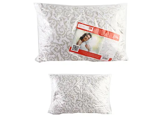 Подушка "Милада" 50х70см, микрофибра стеганная с напылением /1/