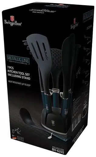 Набір кухонного приладдя Berlinger Haus Aquamarine Line 7ін. (BH-6245) - фото 3