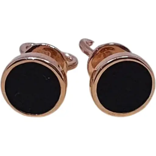 Золоті сережки-пуссети Favoritum з емаллю. 210045