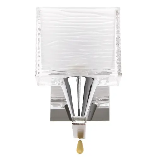 Бра Brille BR-595W/1 настенное накладное с выключателем классическое E14 CH+W - фото 2