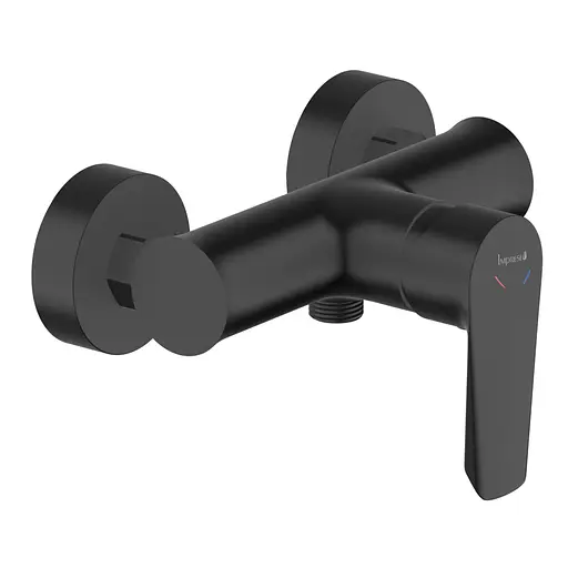 Змішувач для душа чорний матовий Imprese Vaclav f03306410AA Чорний матовий - фото 1