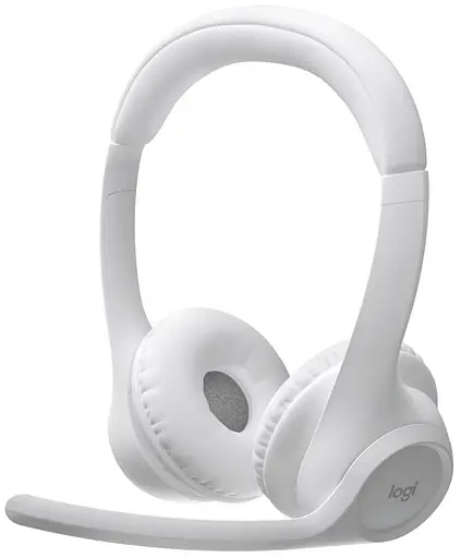 Гарнітура Logitech Zone 300 Wireless Bluetooth Headset Off-White (981-001417) - фото 1
