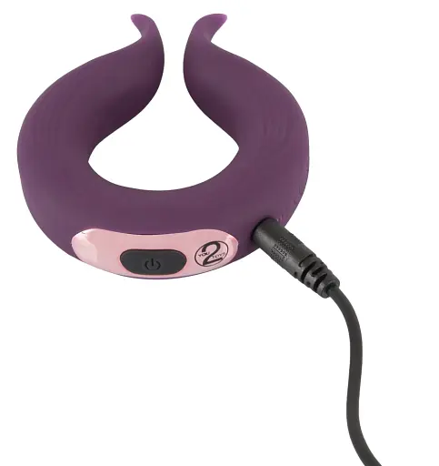 Эрекционное кольцо Couples Choice 8.7 см (фиолетовый) - фото 10