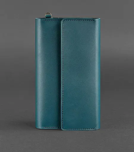 Кожаный клатч-органайзер (Тревел-Кейс) 5.1 зеленый - фото 1