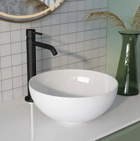 Умивальник Rea Erica white накладний REA-U0602, Білий - фото 3