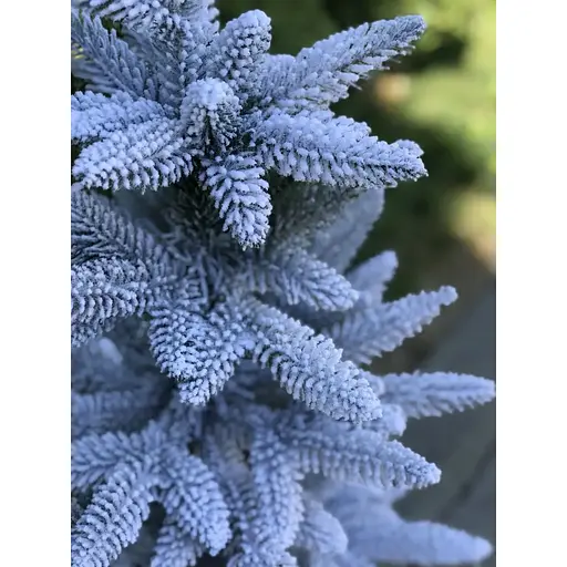 Ялинка Hvoya Classic лита в мішковині 50 см засніжена - фото 8