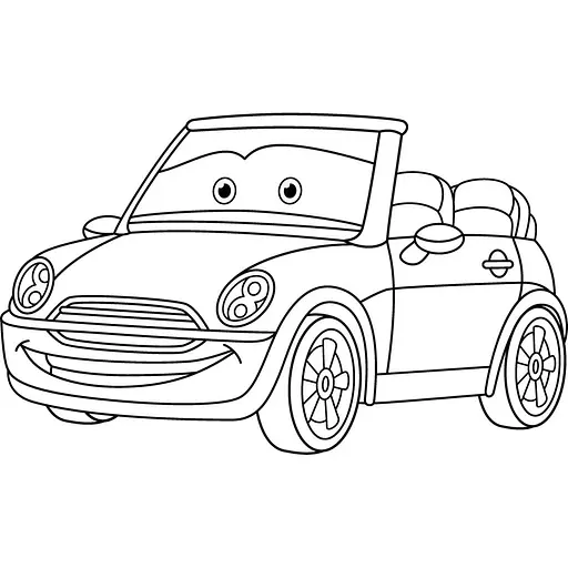 Детская раскраска ArtCraft Машинка для прогулки 25х30 см (15120-AC) - фото 2