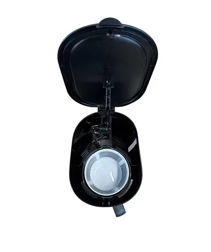 Кофеварка капельная с автоподогревом Grunhelm GDC18 со стеклянной колбой 1800 мл 1000Вт Черный - фото 3