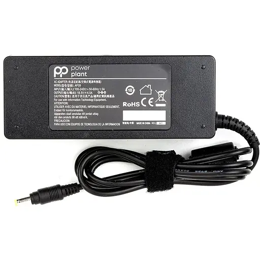 Блок живлення для ноутбуків PowerPlant HP 220V, 18.5V 83W 4.5A (4.8*1.7)