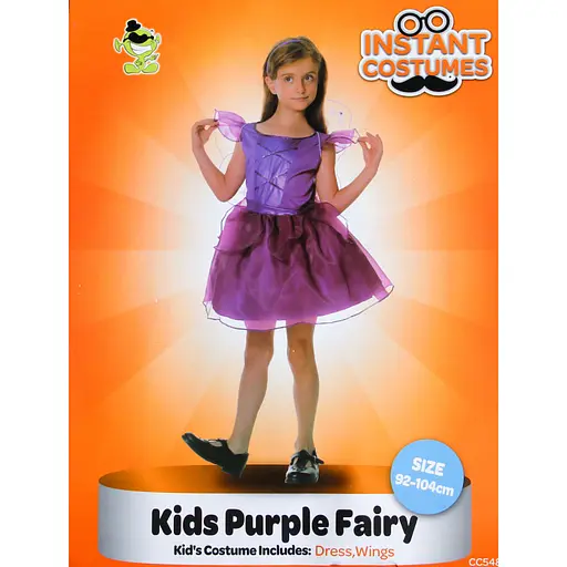 Карнавальний костюм для дівчинки  Devilon Фея-фіалка 92-104 см (CC548A) - фото 4