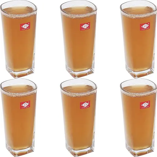 Склянка скло висока 200 мл JC-14010, 6 шт. в уп.