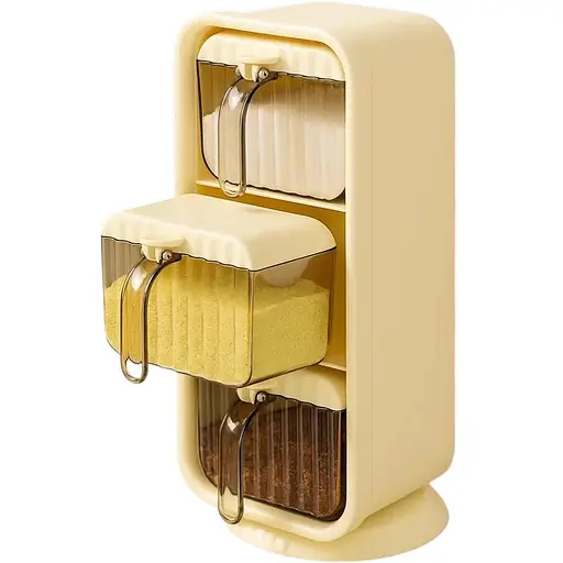 Органайзер для специй Stenson 3 яруса 10х8х24 см - фото 2