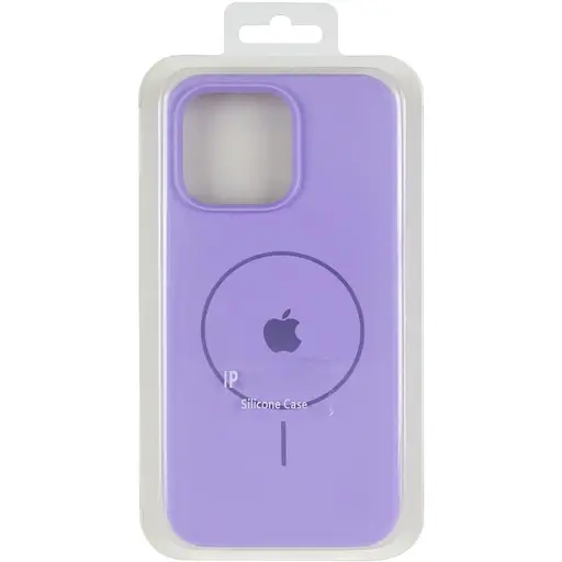 Чохол Epik Silicone Case Full Protective AA V2 with MagSafe для Apple iPhone 14, 6.1 Бузковий/Dasheen - фото 4
