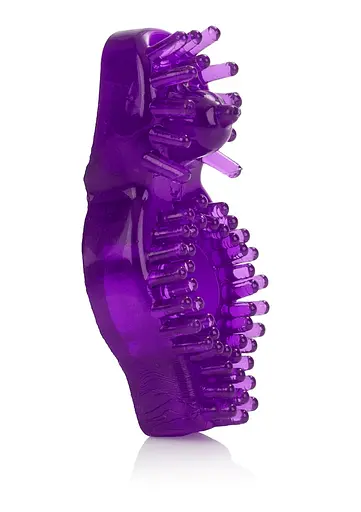 Эрекционное кольцо CalExotics Supеr Stretch Enhancer Ring 5 см фиолетовый - фото 2