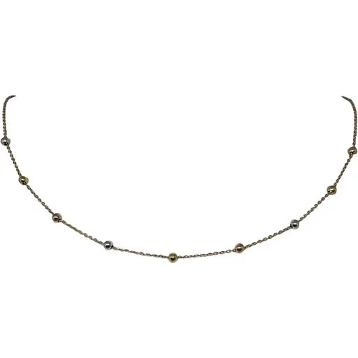 Золотое колье Tango Шарики. 860469 45