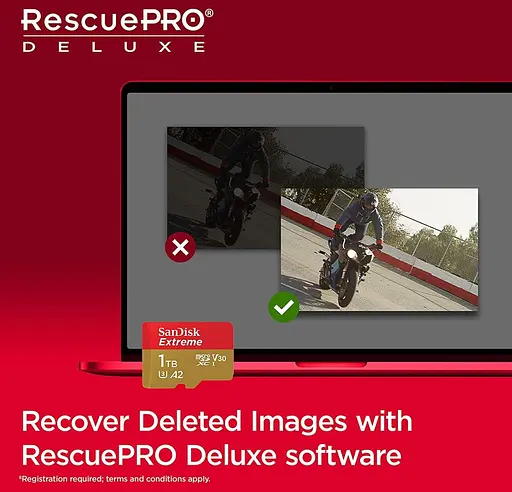 Карта пам'яті SanDisk 1 TB microSDXC Extreme UHS-I U3 V30 A2 (SDSQXAV-1T00-GN6MN) [80276] - фото 3