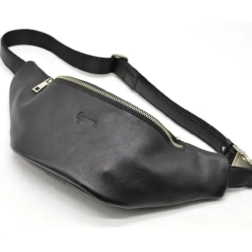 Шкіряна бананка Tarwa 14х36х8 см sum0025628 - фото 1