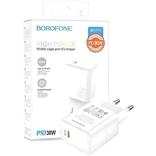 Сетевая зарядка Borofone BA73A PD 35W