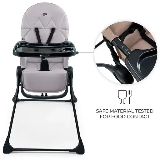 Стільчик для годування Kinderkraft Binci Grey (KHBINC00GRY0000) - фото 5