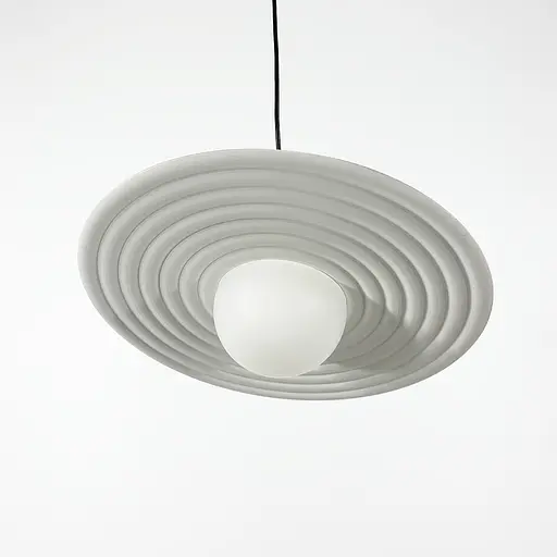 Дизайнерский подвес с черно-белой пластиной | Line F | Арт. MJ64-300 - фото 3