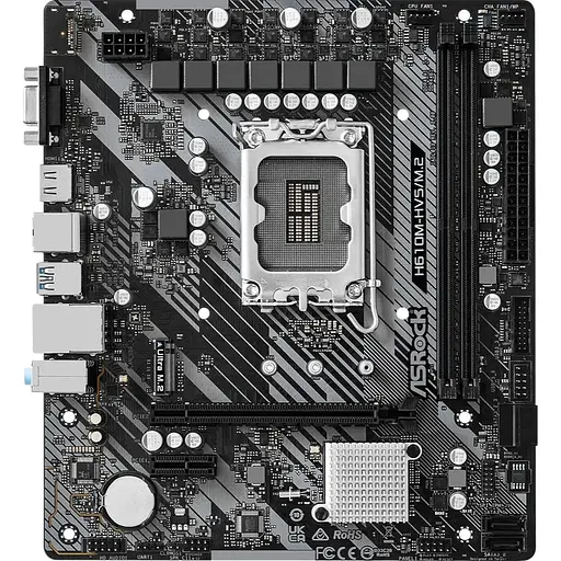Материнская плата ASRock H610M-HVS/M.2 R2.0 Socket 1700