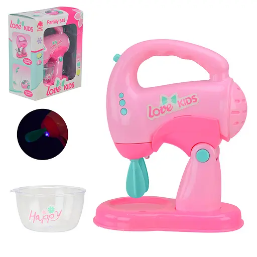 Іграшковий блендер SK28C світло, звук, на батарейках, в коробці 17*9*20см (6973836400402) - фото 1