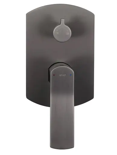 Душевая система универсальная Qtap Slavonice Gunmetal Black PVD скрытого монтажа QTSLA113GMB45899 - фото 3