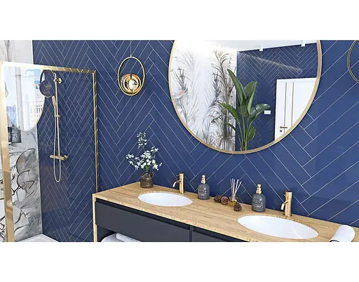 Умивальник Rea Nel white врізний білий REA-U6330, Білий - фото 4