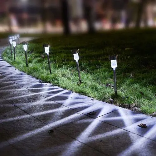 Світильник грунтовий на сонячній батареї з вимикачем - фото 2