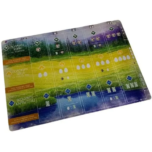 Неопреновий ігровий килимок для гри Lavka Games Крила та доповнення Птахи Океанії (КРЯ004)