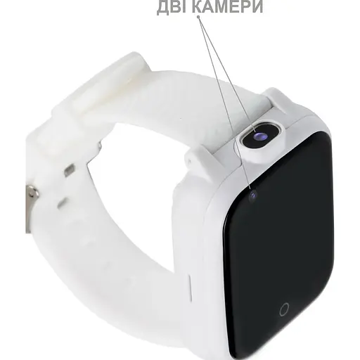 Smart Watch AmiGo GO006 GPS 4G WIFI White UA UCRF - фото 7