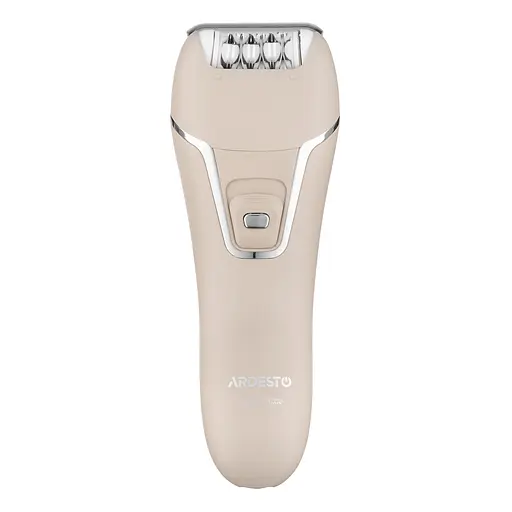 Ardesto Эпилятор 2в1 Pearl Cream LESH-Y700PERL, пинцетный, аккумул., пинцет.-18, сухой, насадок-2, бежевый - фото 2