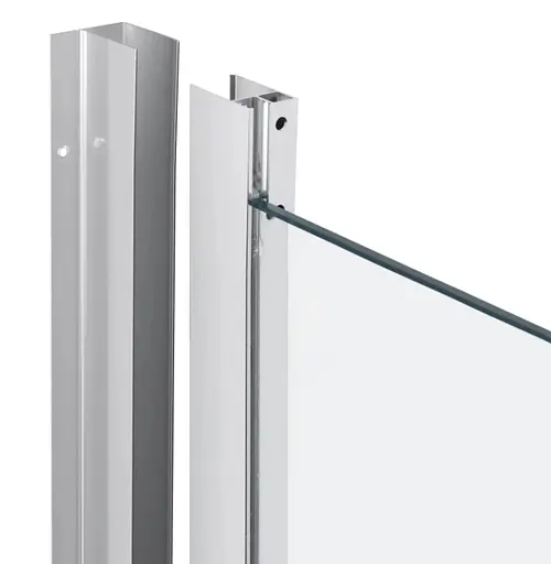 Набор Qtap Душевая кабина Taurus CRM1011SC6, квадратная, стекло прозрачное 6 мм + Душевой поддон Tern 301112 - фото 2