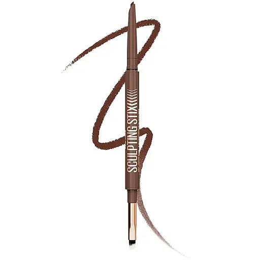 Автоматичний олівець 2-в-1 з пензликом для повік Maybelline New York Sculpting Stix 0.7 г - фото 1