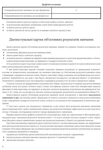 Зошит спостережень учителя. 3 клас - фото 4