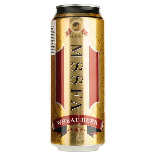 Пиво MSSFA Weissbier світле 5.4% 0.5 л з/б